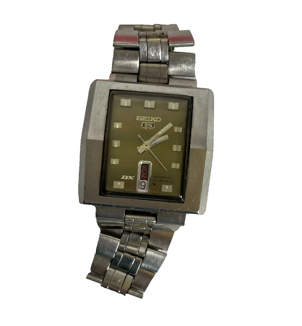 Seiko 5 DX 6106-5470 Automatic TV Shape Vintage Men’s Watch